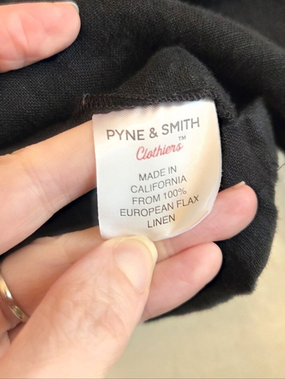 Pyne & Smith No. 32 Black Pinafore Dress XS - Picture 8 of 12